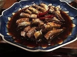 小イワシの煮付け