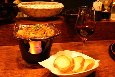 ホタテ貝柱のクリーム煮 西中洲小料理 小料理うさぎ